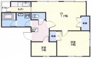 庚申ビルの物件間取画像